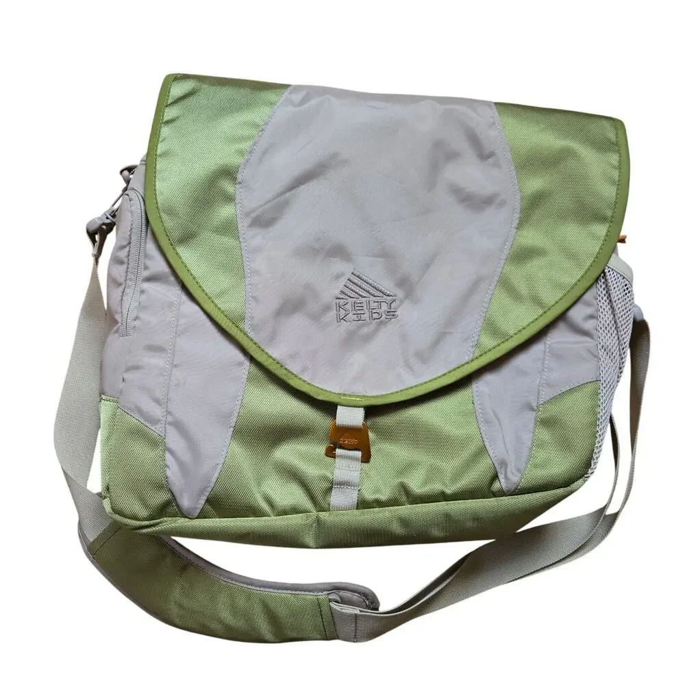 Kelts Kids Diaper Messenger Bag Green Changing Pad